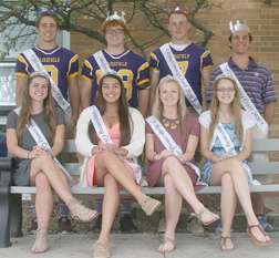 2016 Blissfield High School Fall Homecoming Court